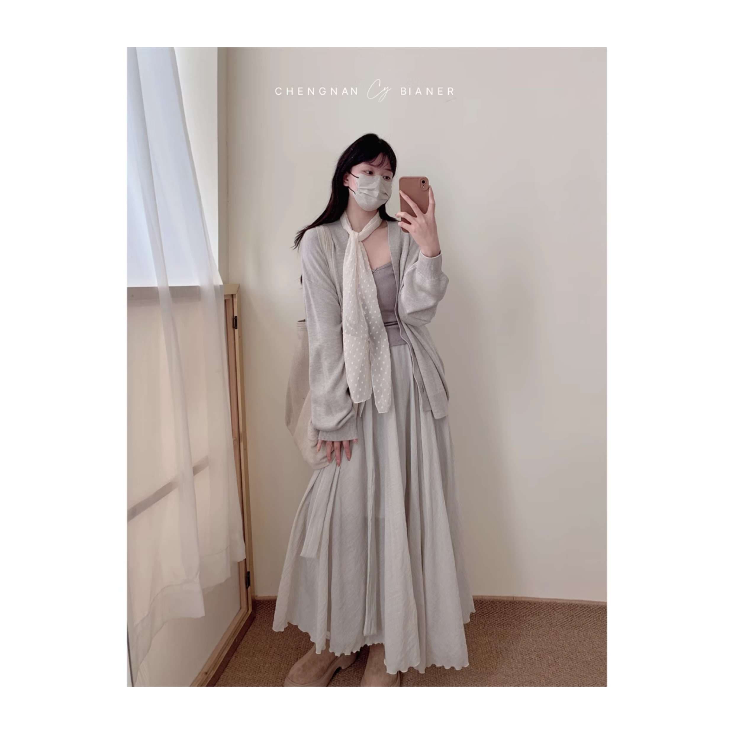 チュールスカート エアリーチュールロングスカート